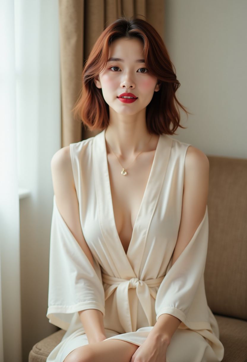 发梢有光剧照